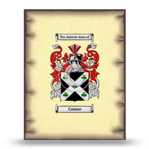 Cosmo Coat of Arms Print