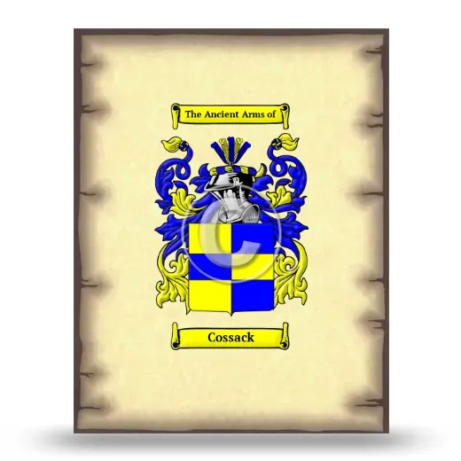 Cossack Coat of Arms Print