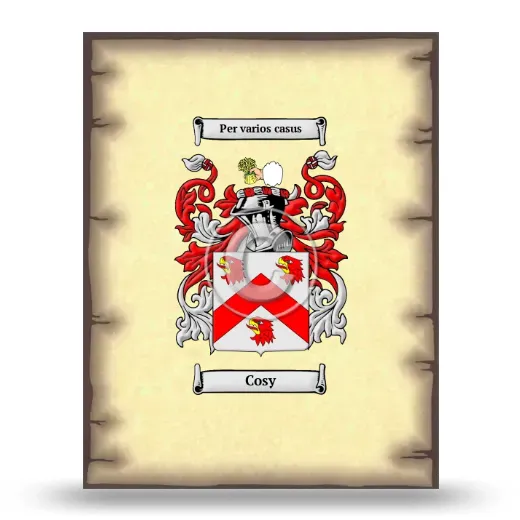Cosy Coat of Arms Print