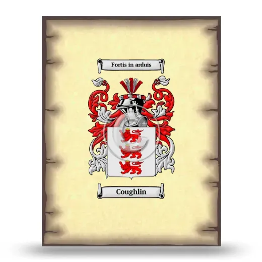 Coughlin Coat of Arms Print