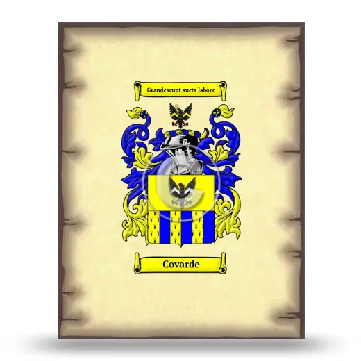 Covarde Coat of Arms Print