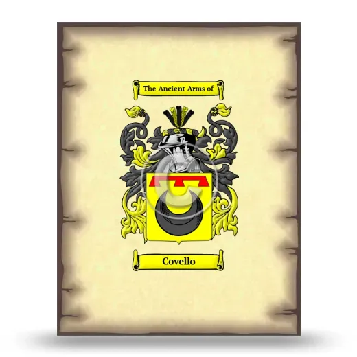 Covello Coat of Arms Print