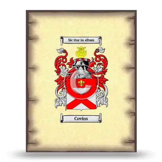 Covins Coat of Arms Print