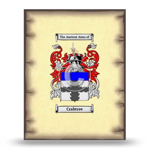 Crabtree Coat of Arms Print