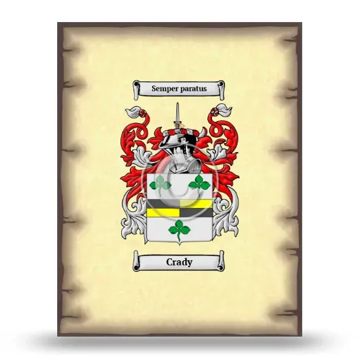 Crady Coat of Arms Print