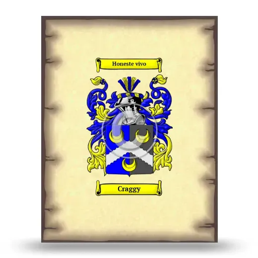 Craggy Coat of Arms Print