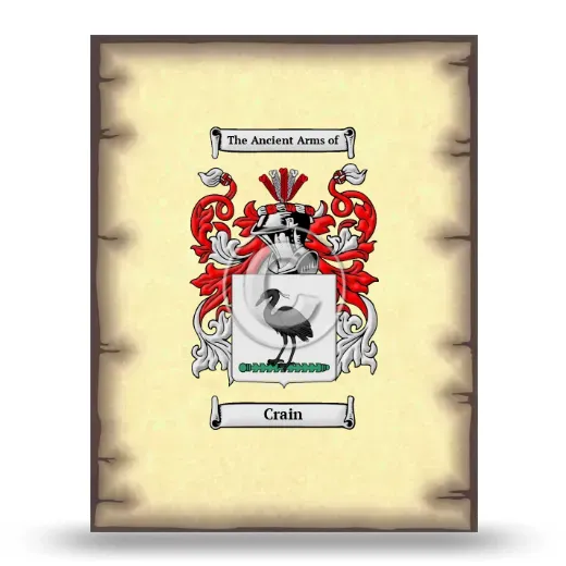 Crain Coat of Arms Print