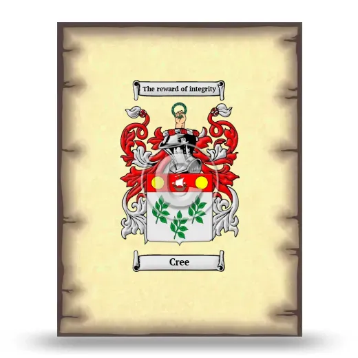 Cree Coat of Arms Print