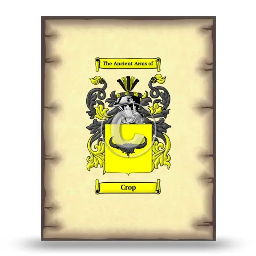 Crop Coat of Arms Print