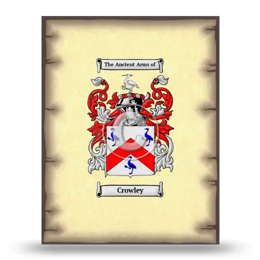 Crowley Coat of Arms Print