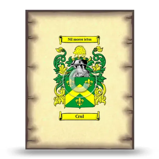 Crul Coat of Arms Print