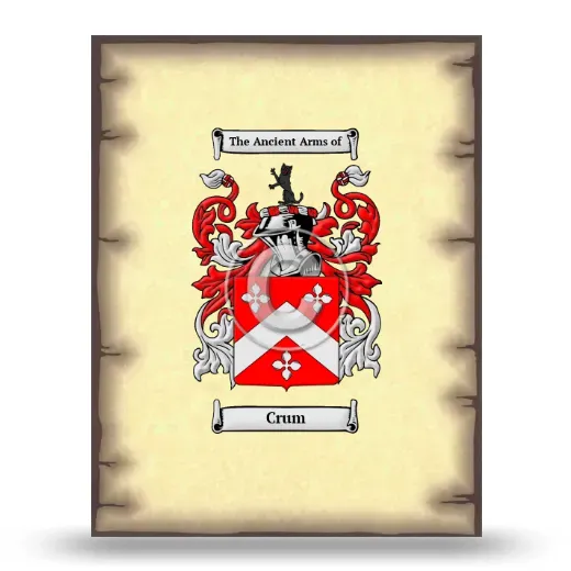 Crum Coat of Arms Print