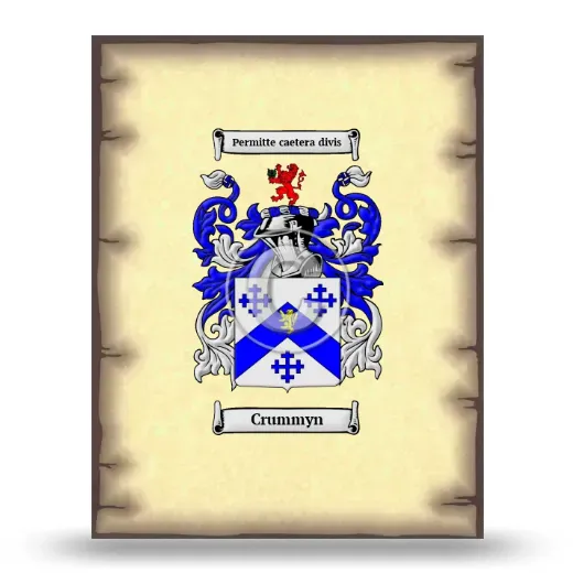 Crummyn Coat of Arms Print
