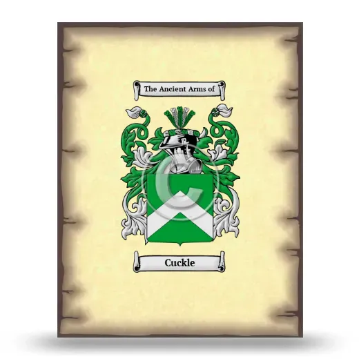 Cuckle Coat of Arms Print