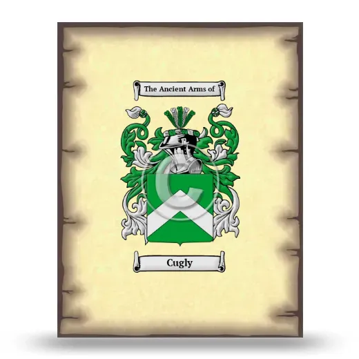 Cugly Coat of Arms Print