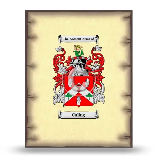 Culing Coat of Arms Print
