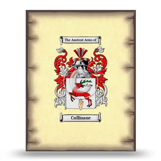 Cullinane Coat of Arms Print