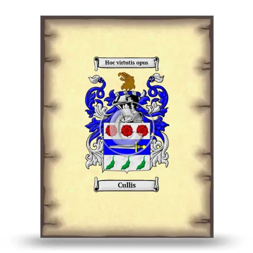 Cullis Coat of Arms Print