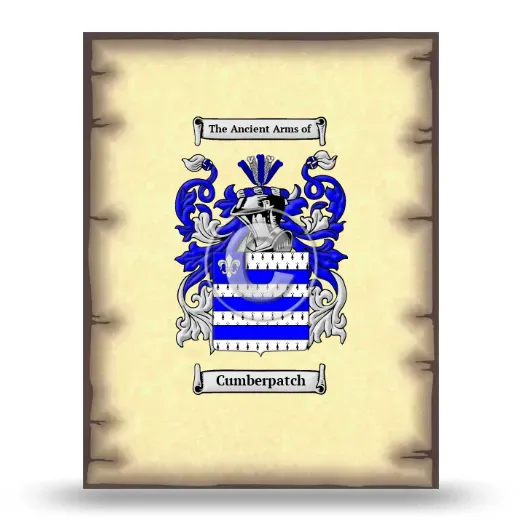Cumberpatch Coat of Arms Print