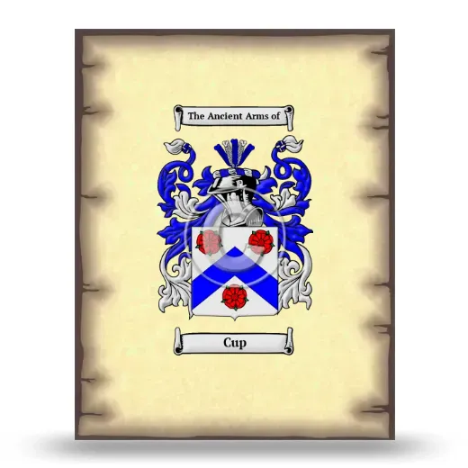 Cup Coat of Arms Print