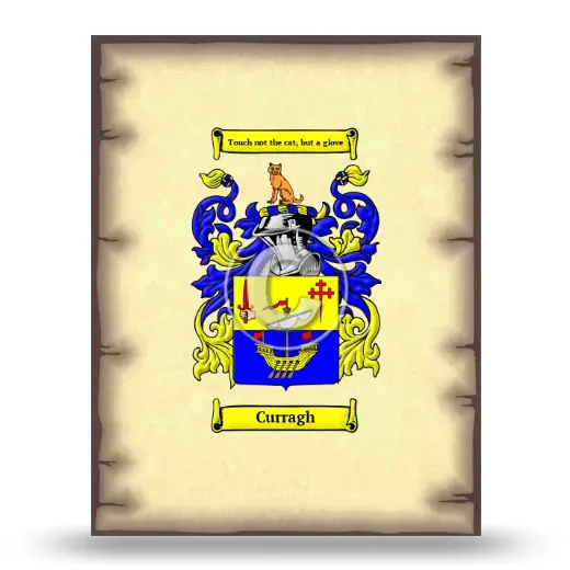 Curragh Coat of Arms Print