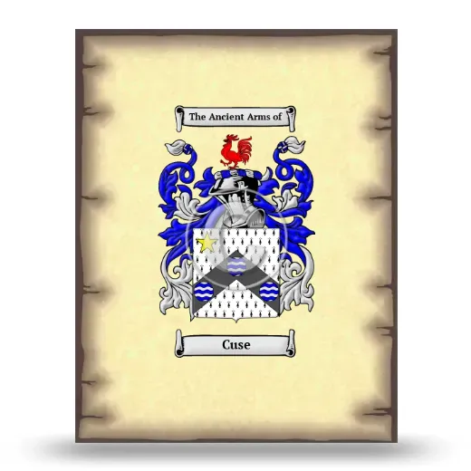 Cuse Coat of Arms Print