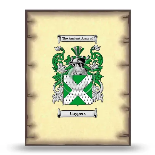Cuypers Coat of Arms Print