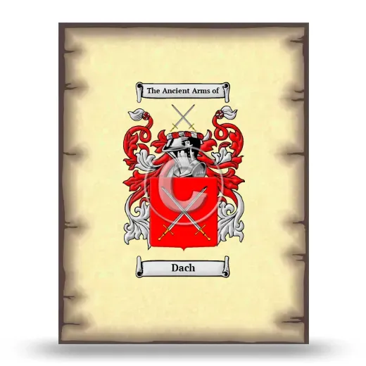 Dach Coat of Arms Print