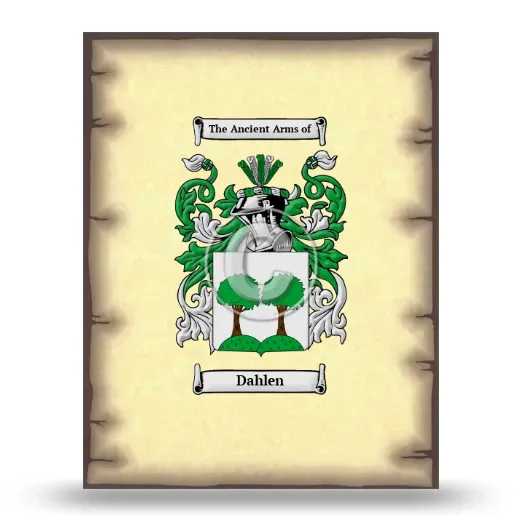 Dahlen Coat of Arms Print