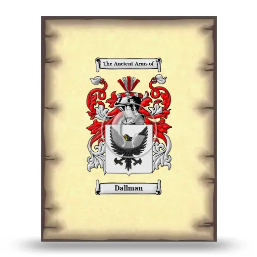 Dallman Coat of Arms Print