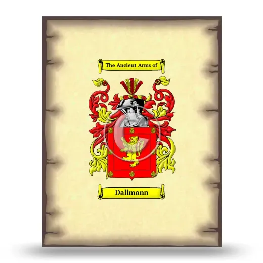 Dallmann Coat of Arms Print