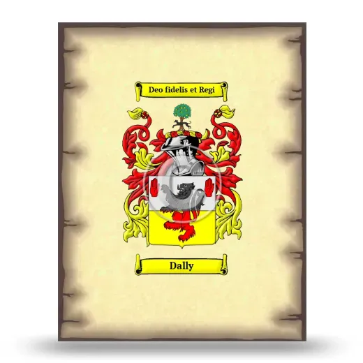 Dally Coat of Arms Print