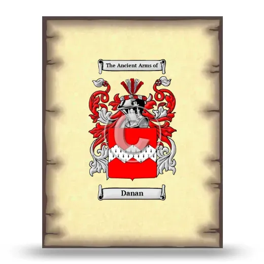 Danan Coat of Arms Print