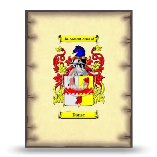 Danse Coat of Arms Print