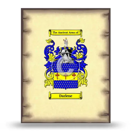 Darlene Coat of Arms Print