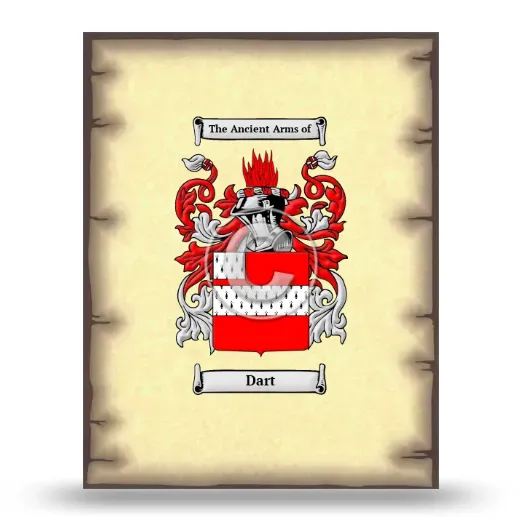 Dart Coat of Arms Print