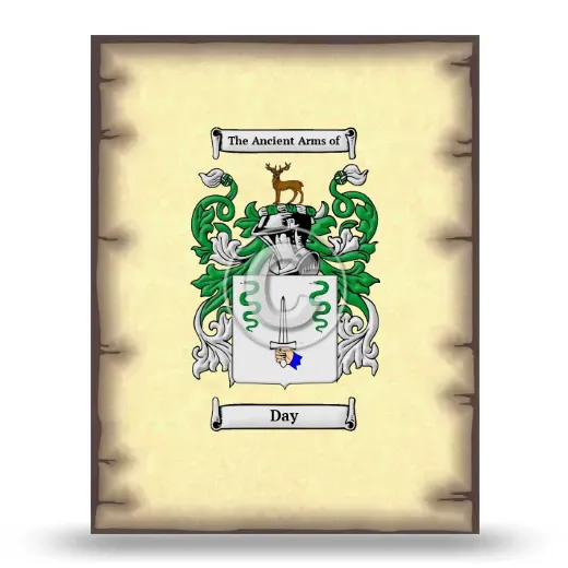 Day Coat of Arms Print
