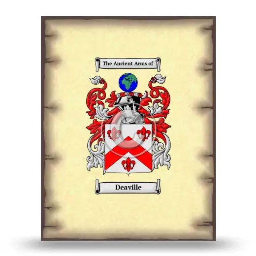 Deaville Coat of Arms Print