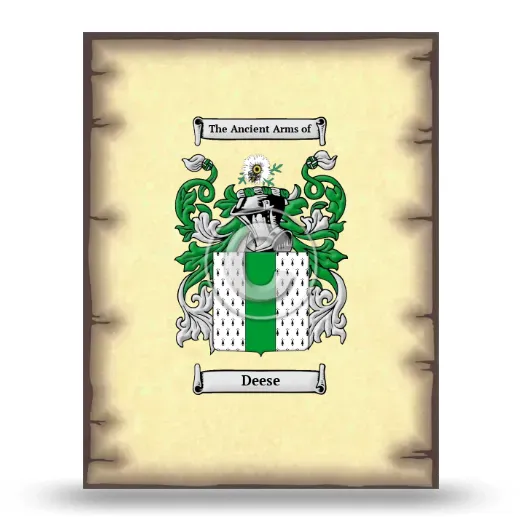 Deese Coat of Arms Print