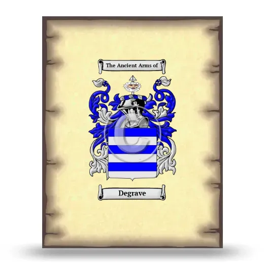 Degrave Coat of Arms Print