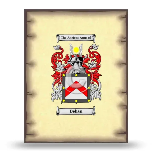 Dehan Coat of Arms Print