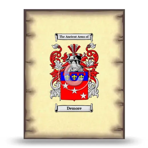 Demore Coat of Arms Print