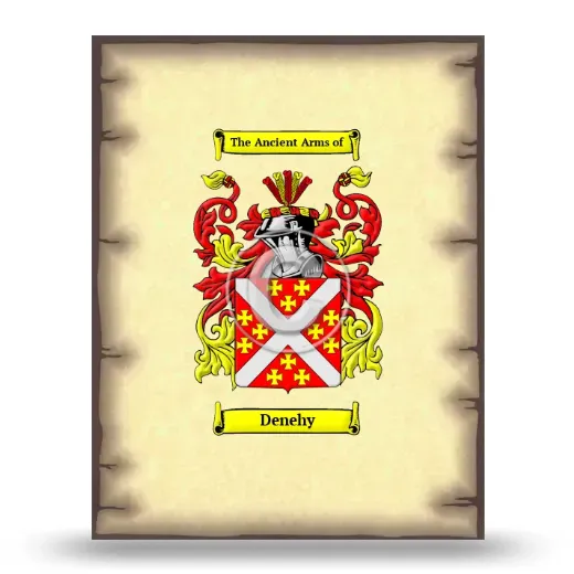 Denehy Coat of Arms Print
