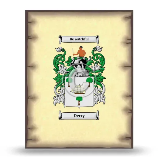 Derry Coat of Arms Print