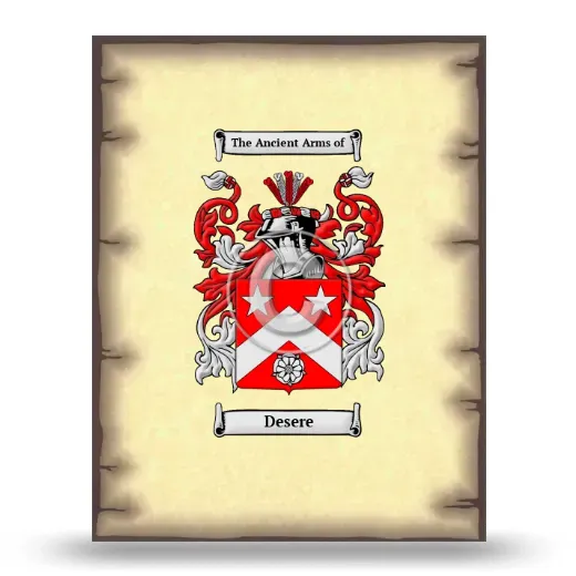 Desere Coat of Arms Print