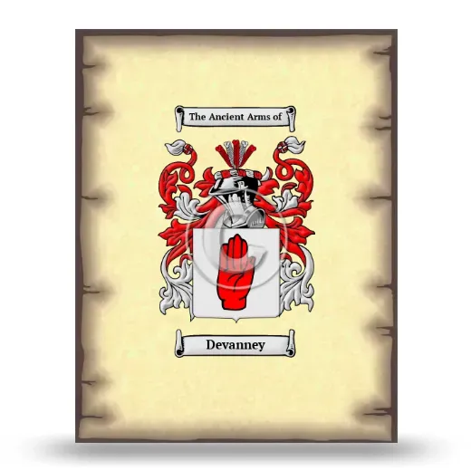 Devanney Coat of Arms Print
