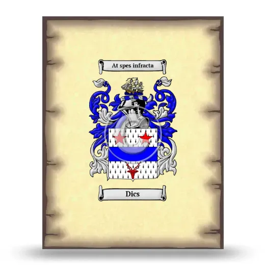 Dics Coat of Arms Print