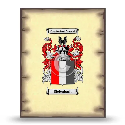 Diefenbach Coat of Arms Print