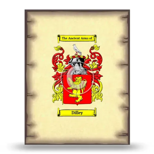 Dilley Coat of Arms Print
