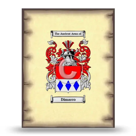Dimarco Coat of Arms Print